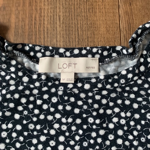 Loft Petite Floral Dress - Picture 3 of 7